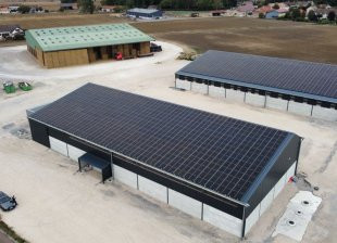 Bâtiment photovoltaïque